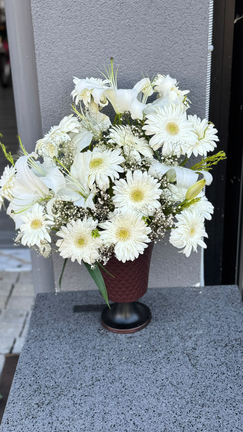 Lilyum gerbera arajmanı