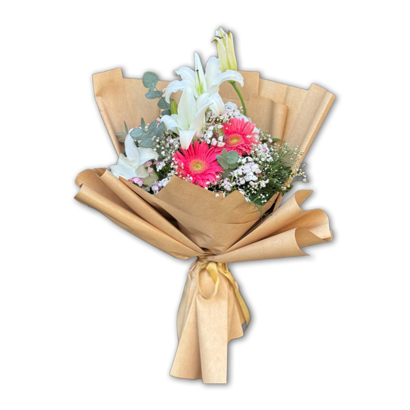 EL BUKETİ LİLYUM GERBERA M