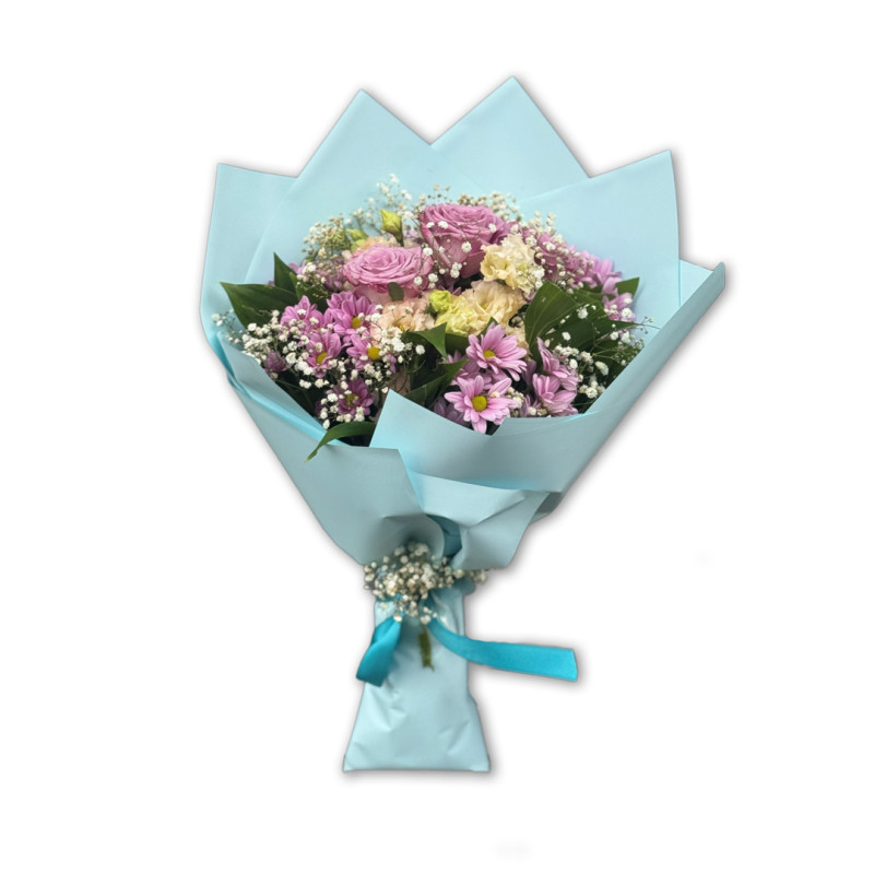 PEMBE PAPATYA LİLA GÜL