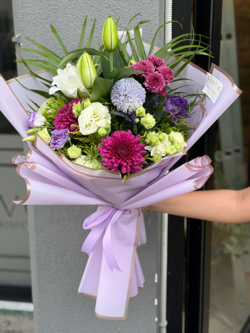 LİLYUM & KASIMPATI BUKETİ